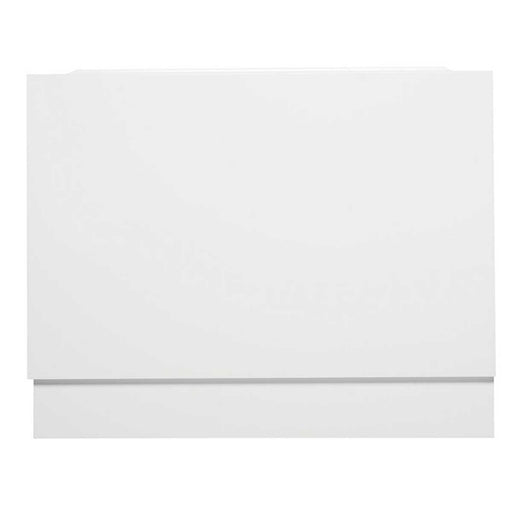 Bath End Panel Adjustable 685mm Glossy White PVC Waterproof Contemporary - Image 1