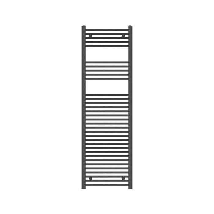 Bathroom Towel Rail Radiator Warmer Black Mild Steel Lightweight 1600x500mm - Image 2