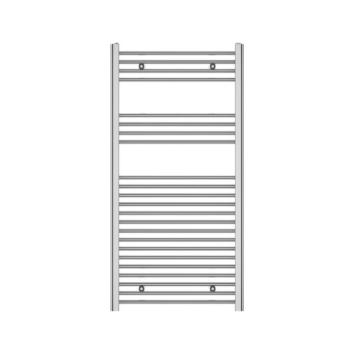 Flomasta Towel Rail Radiator Chrome Bathroom Warmer Ladder 415W (H)1200x(W)600mm - Image 2