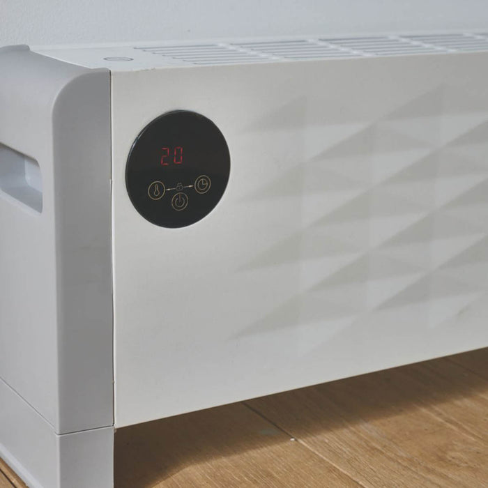 Blyss Electric Convector Heater Freestanding Programmable LCD White 2200W - Image 2