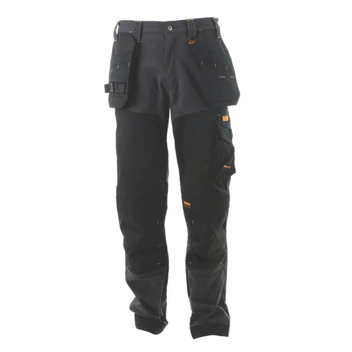 DeWalt Memphis Work Trousers Grey/Black 40" W 29" L - Image 1