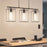 Pendant Ceiling Light 3 Way Multi Arm Black Kitchen Dining Industrial Modern - Image 4