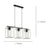 Pendant Ceiling Light 3 Way Multi Arm Black Kitchen Dining Industrial Modern - Image 5