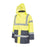 Mens Hi-Vis Traffic Jacket Yellow Reflective Safety Waterproof Large 54" Chest - Image 1