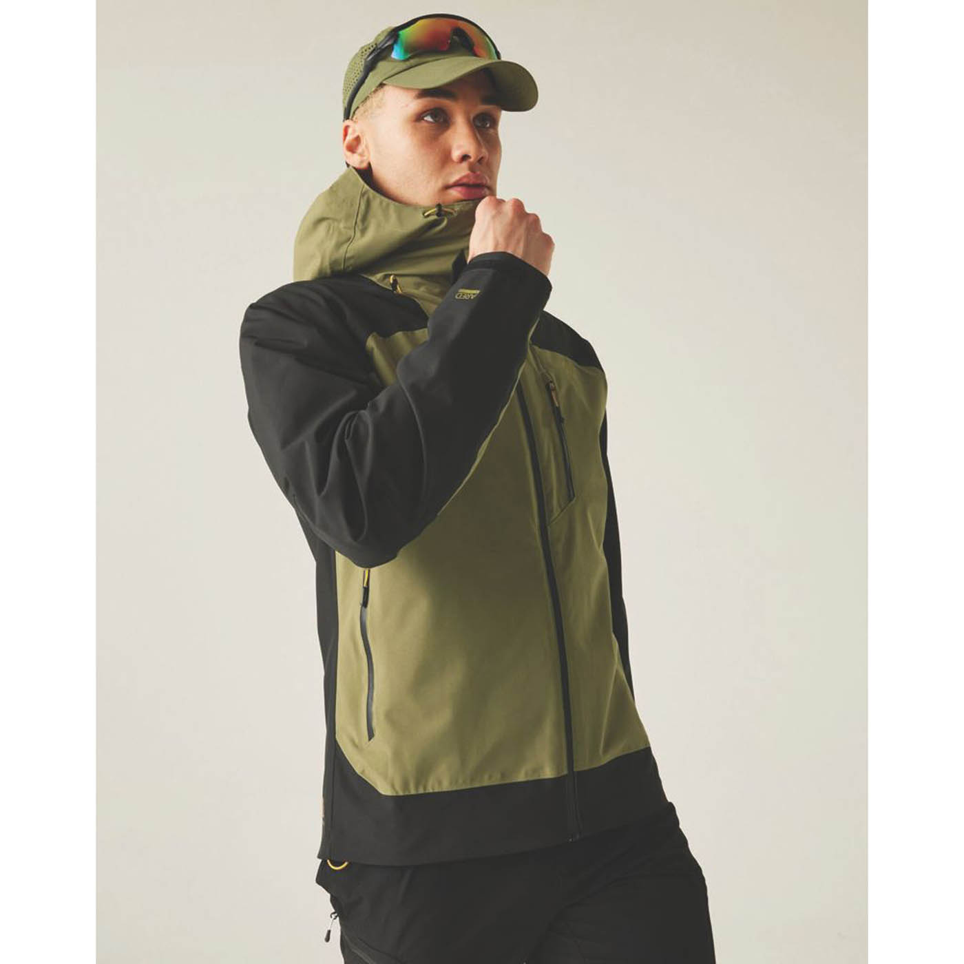 Dare 2B Torrek II Waterproof & Breathable Jacket Martini Olive / Black Large Size 61" Chest - Image 2