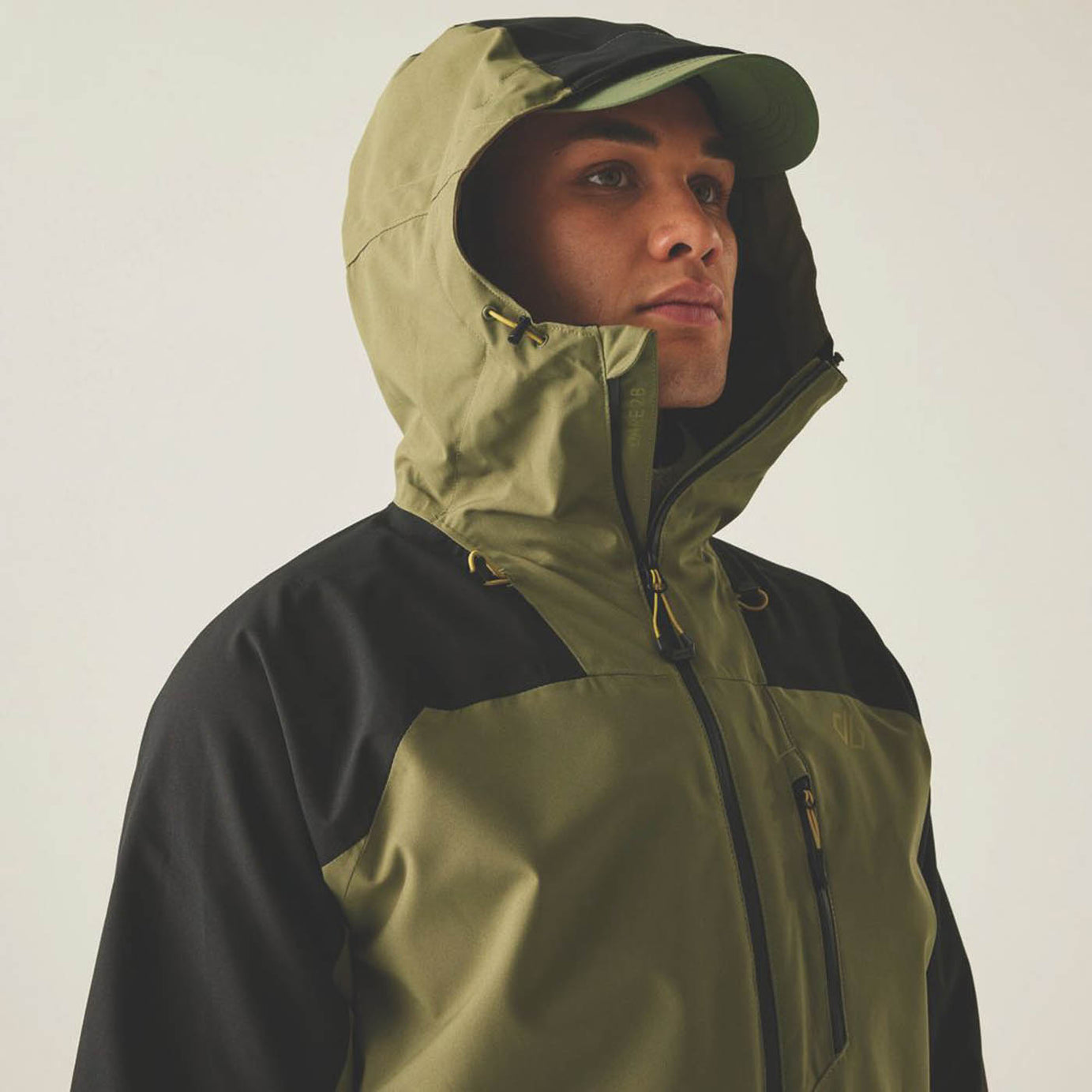 Dare 2B Torrek II Waterproof & Breathable Jacket Martini Olive / Black Large Size 61" Chest - Image 3