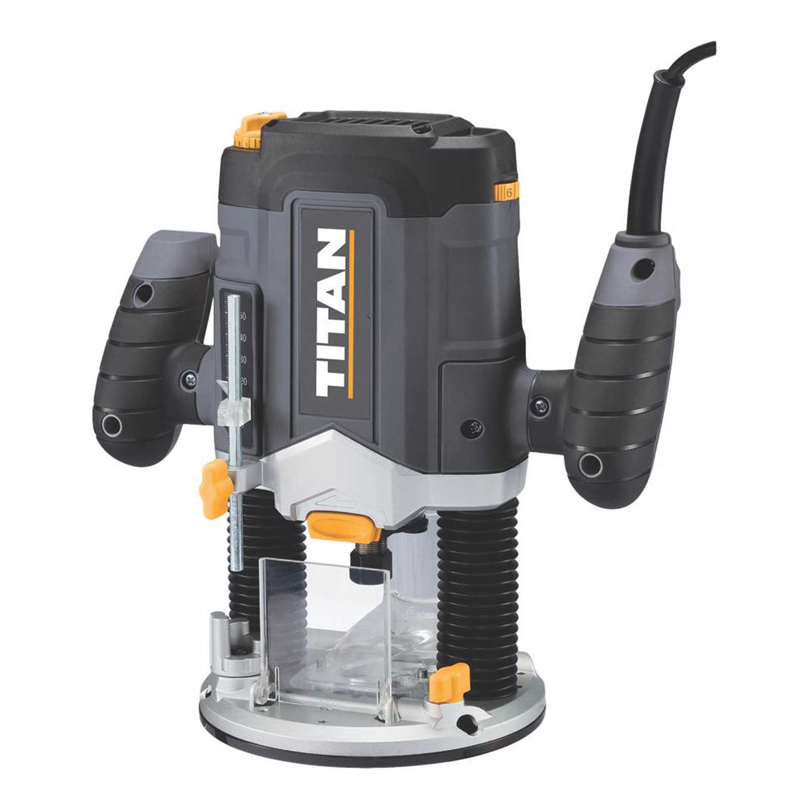 Titan TTB1337ROU 1200W 6mm & 8mm  Electric Router 220-240V - Image 1