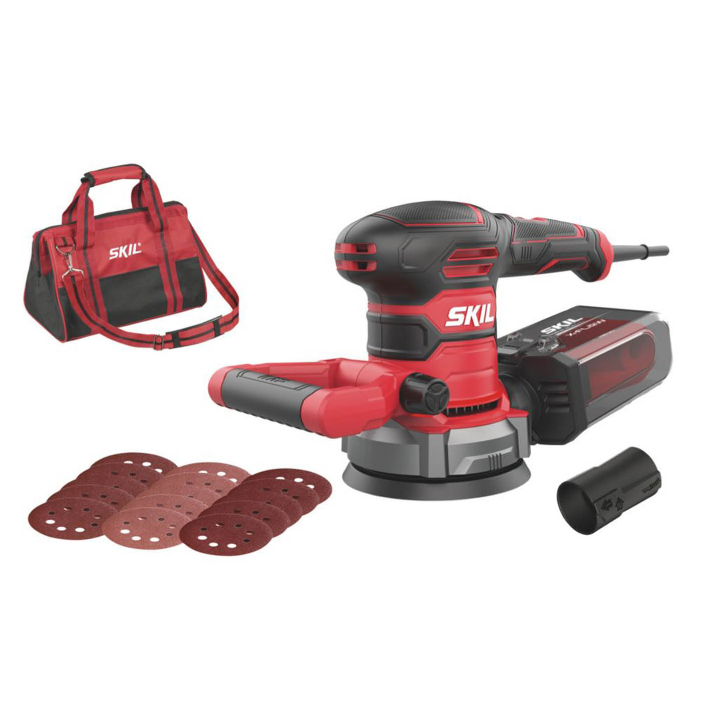 Skil Random Orbital Sander Electric SR1U7480DA 125mm Variable Speed Compact 400W - Image 1