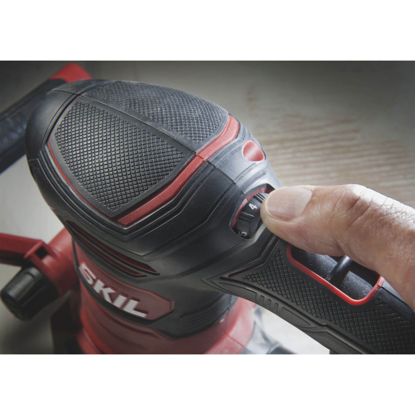 Skil Random Orbital Sander Electric SR1U7480DA 125mm Variable Speed Compact 400W - Image 5
