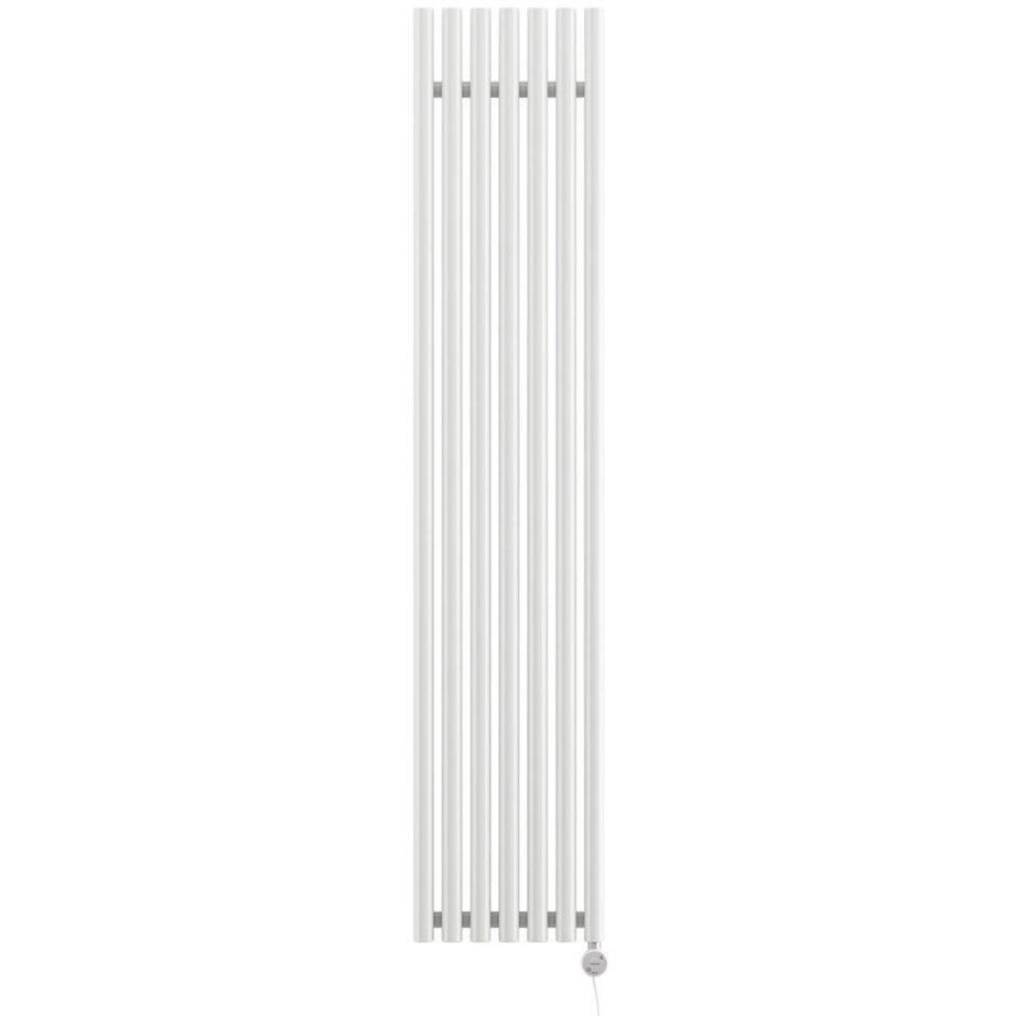 Terma Electric Radiator Oil Filled White Wall Mounted Programmable H180xW37cm - Image 2
