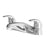 ETAL Bath Filler Mixer Tap Polished Chrome Lever 1/4 Turn Bathroom Contemporary - Image 1