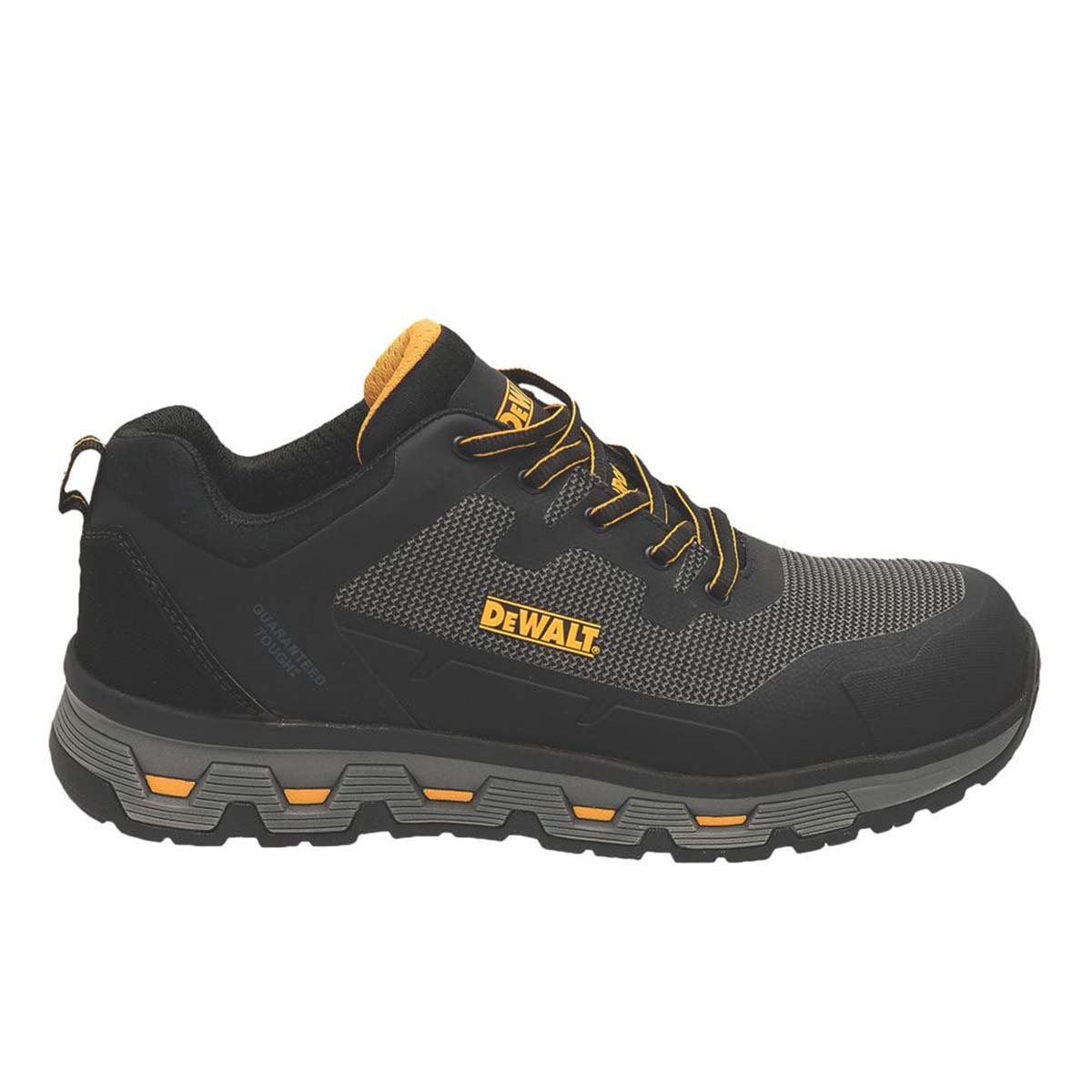 DeWalt Safety Trainers Mens Standard Fit Black Breathable Aluminium Toe Size 9 - Image 2