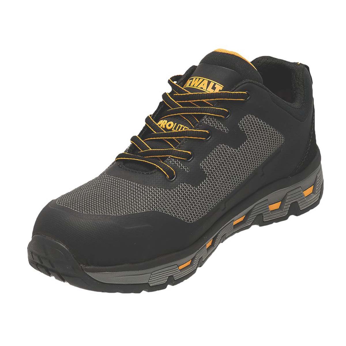 DeWalt Safety Trainers Mens Standard Fit Black Breathable Aluminium Toe Size 9 - Image 5