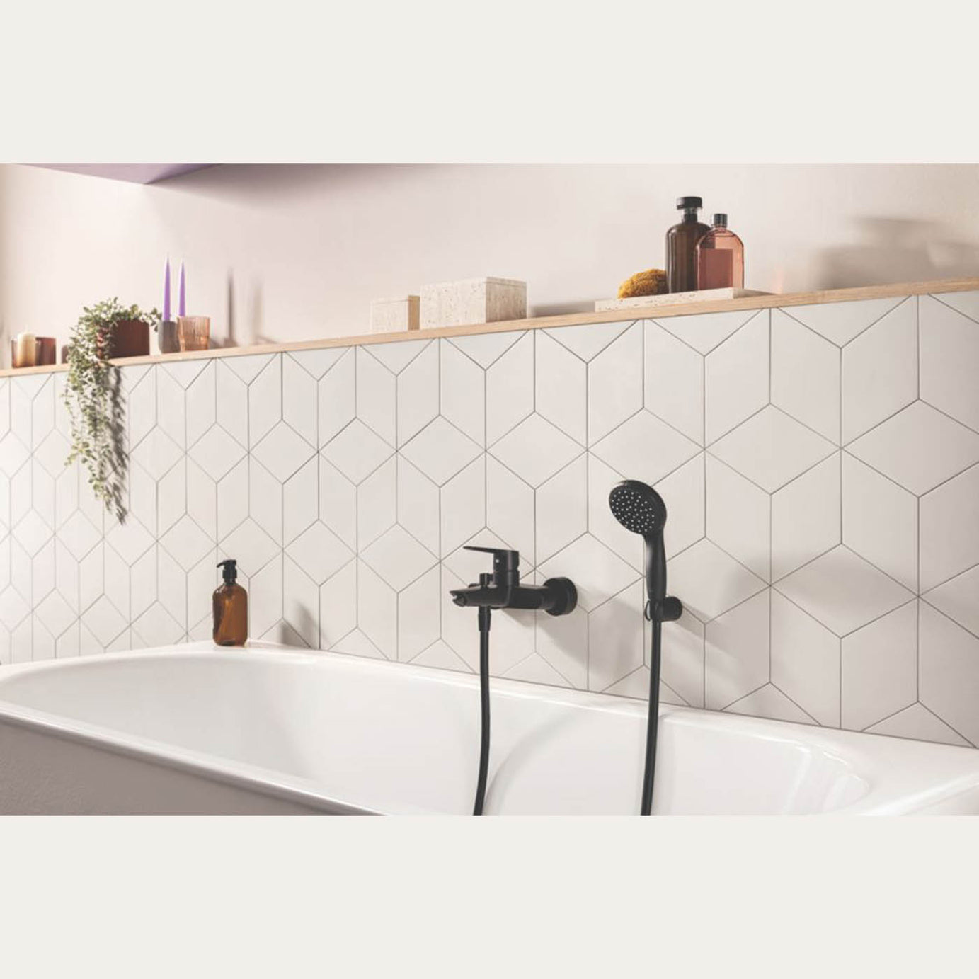 Grohe Shower Hose Universal Matt Black Flexible Durable AntiFold 8mm x 1500mm - Image 3