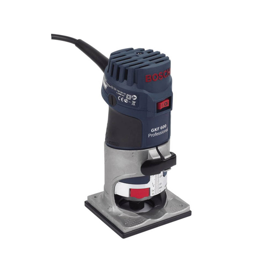 Bosch Palm Router GKF600 Corded Electric Hand Trimmer Precise 600W 1/4" 240V - Image 2