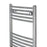 Towel Rail Radiator Curved Chrome Bathroom Warmer Ladder 476W (H)160x(W)50cm - Image 3