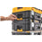 DeWalt Tool Box TSAK Organiser Storage Wit Handle Impact-Resistant 1 Compartment - Image 3