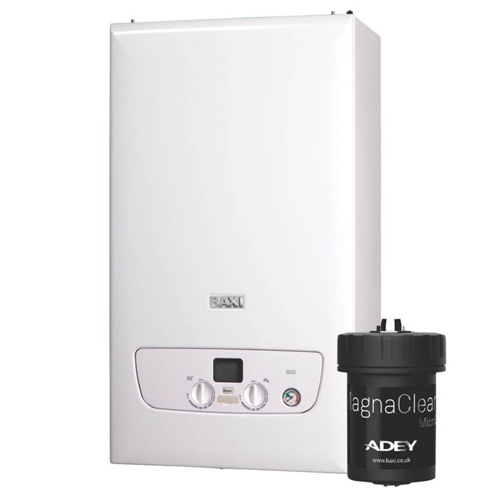 Baxi Combi Boiler Gas  825 White Lightweight Frost Protection Compact 20kW - Image 2