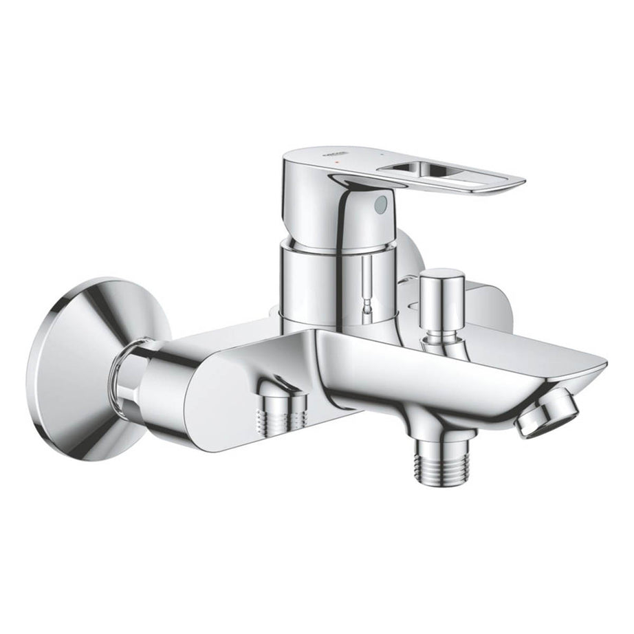 Grohe Start Loop Chrome 114mm Wall Mounted Single Control Manual Shower Mixer Tap - Image 1