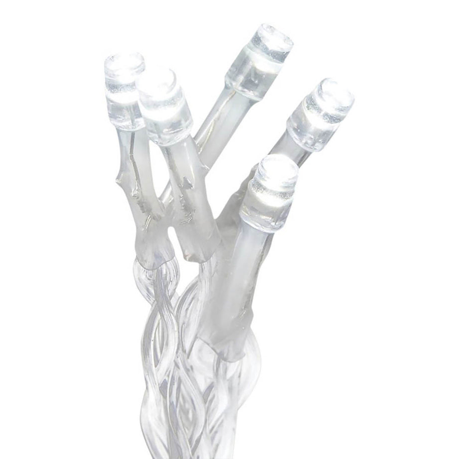 LED Christmas Lights 720 Indoor & Outdoor Ice White Icicle 17.8m - Image 3