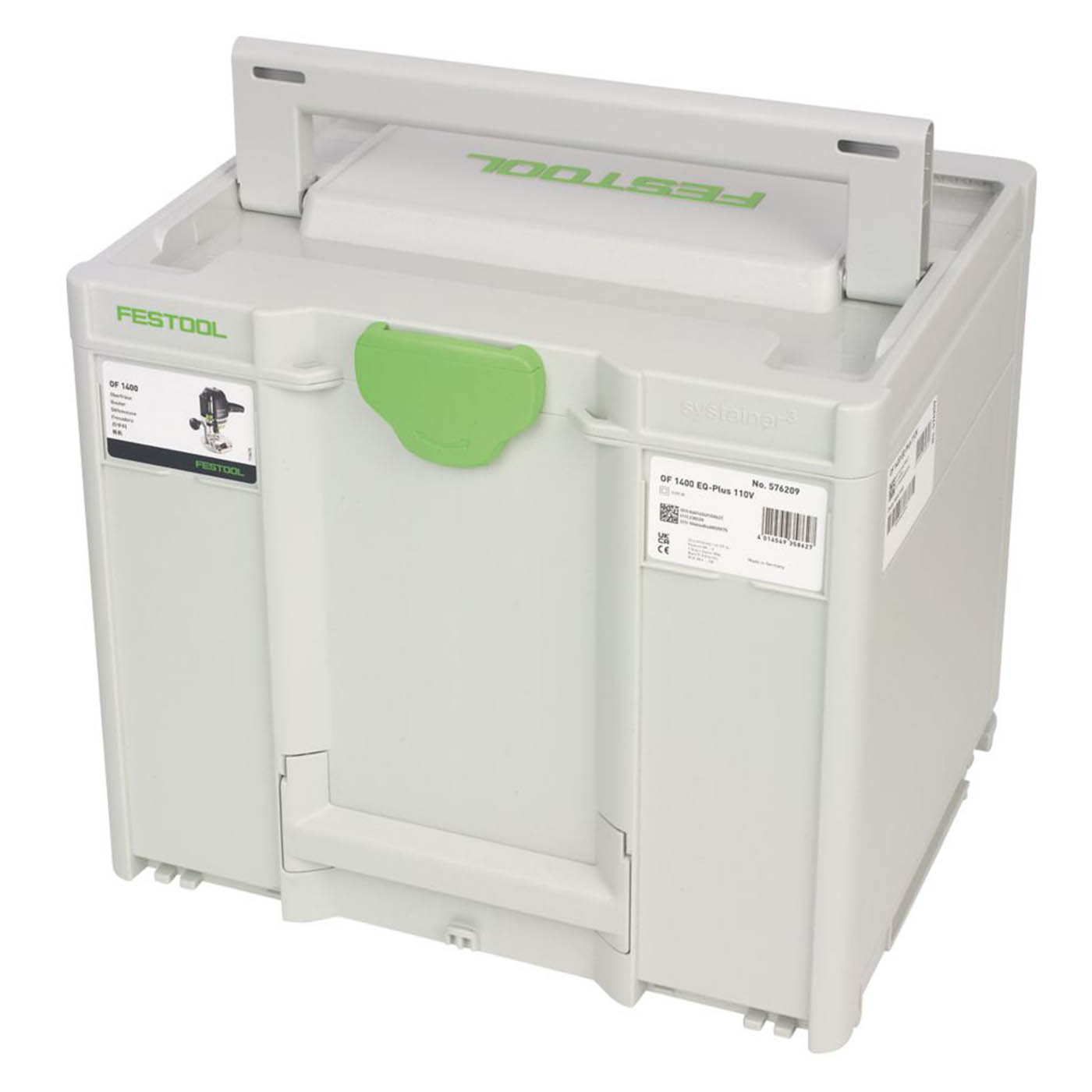 Festool Electric Router EQ-Plus 1400W 1/2" 6 Speed Variable Soft Start 110V - Image 2