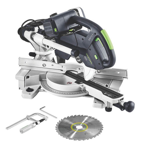 Festool Compound Mitre Saw Sliding Corded Electric Compact Double-Bevel 110V - Image 1