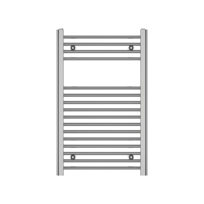 Towel Radiator Rail Gloss Chrome Bathroom Ladder Warmer Steel 271W H800xW500mm - Image 1