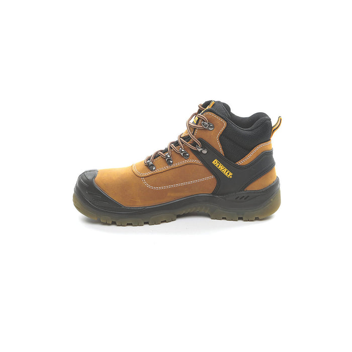 DeWalt Safety Boots Standard Fit Mens Tan Leather Waterproof Steel Toe Size 9 - Image 3