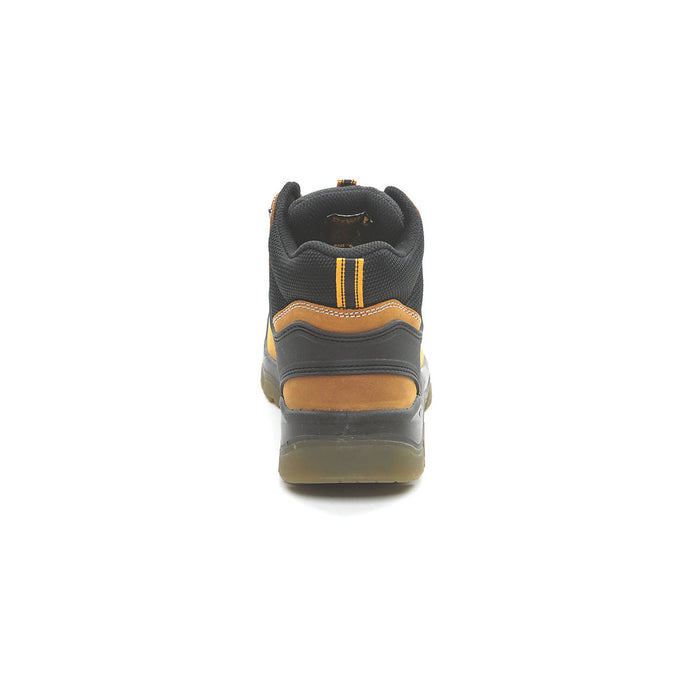 DeWalt Safety Boots Standard Fit Mens Tan Leather Waterproof Steel Toe Size 9 - Image 4