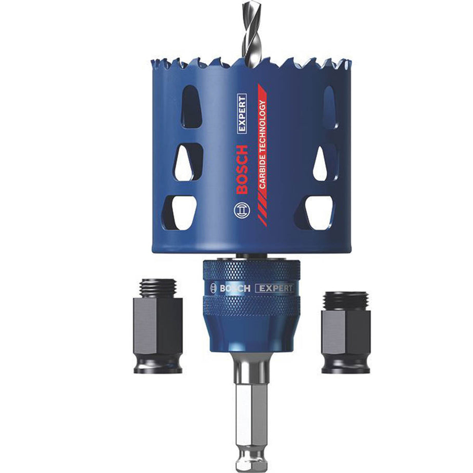 Bosch Expert Multi-Material Carbide Holesaw Starter Kit 51mm - Image 1