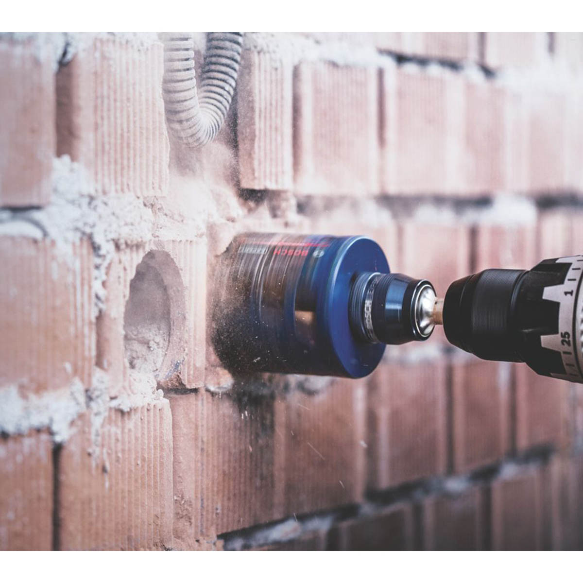 Bosch Holesaw Starter Kit 51mm Expert Wood Brick Soft Tiles Plastics Steel - Image 5