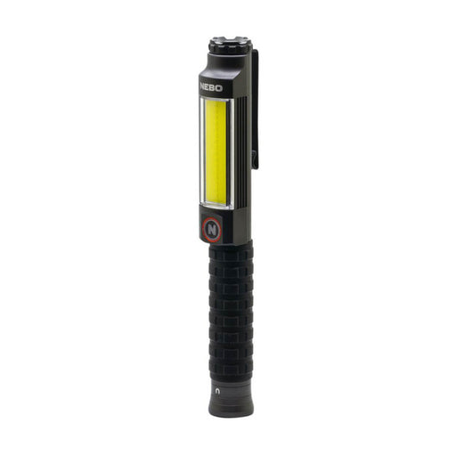 LED Torch Inspection Light Work Rechargeable Grey Compact Water-Resistant 600lm - Image 1