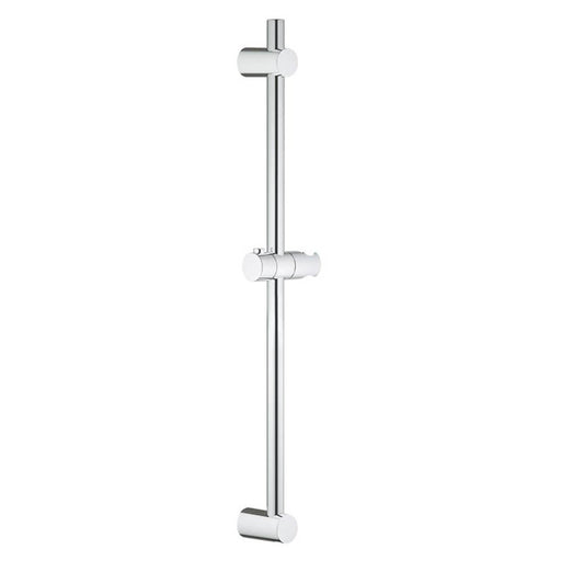 Shower Riser Rail Slide Bar Chrome Brass Adjustable Height Compact Durable - Image 1