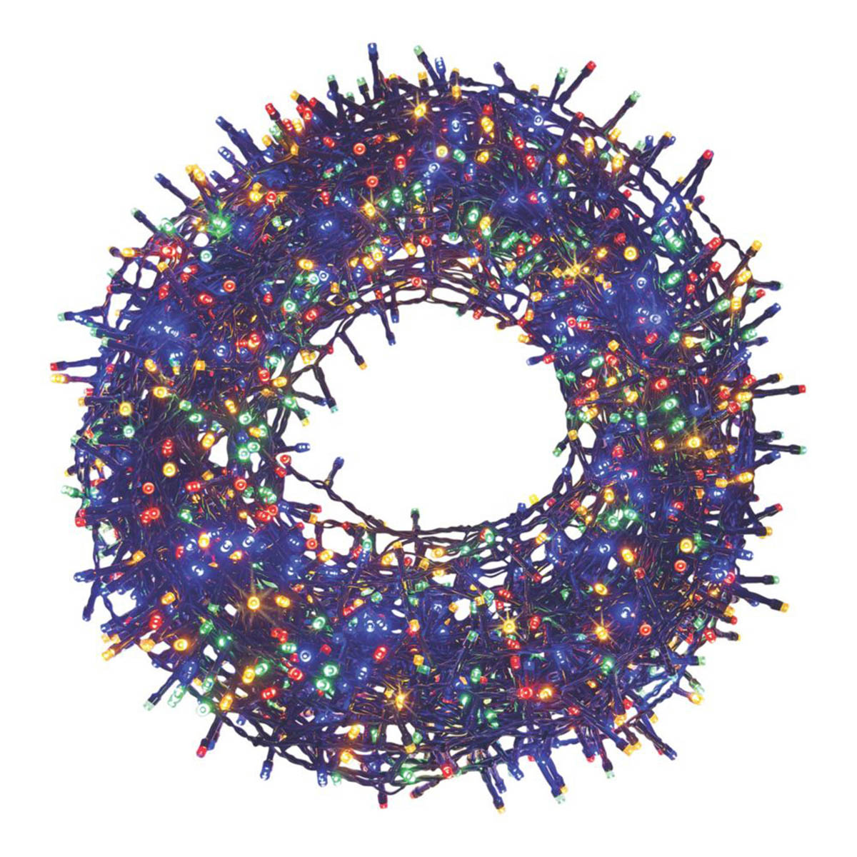 296 LED Christmas String Lights 1500 Multicolour Timer Indoor  IP44 Home - Image 1