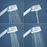 Mira Electric Shower White Chrome 4-Spray Pattern 10.8kW Round Shower Head - Image 5