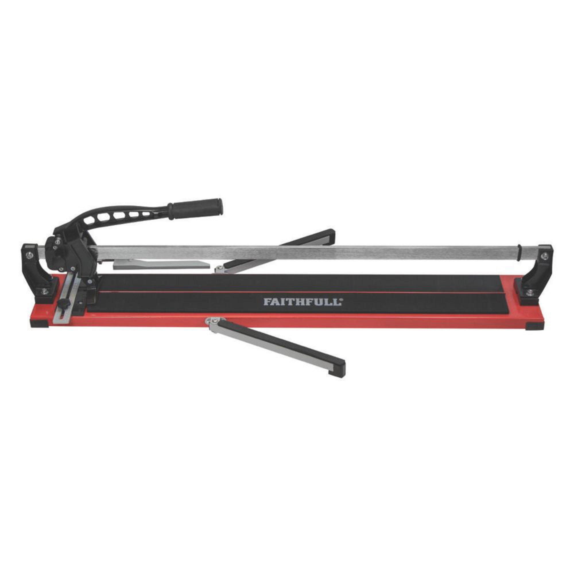 Tile Cutter Professional Single Rail Ergonomic Soft Grip Handle Manual 900mm - Image 1