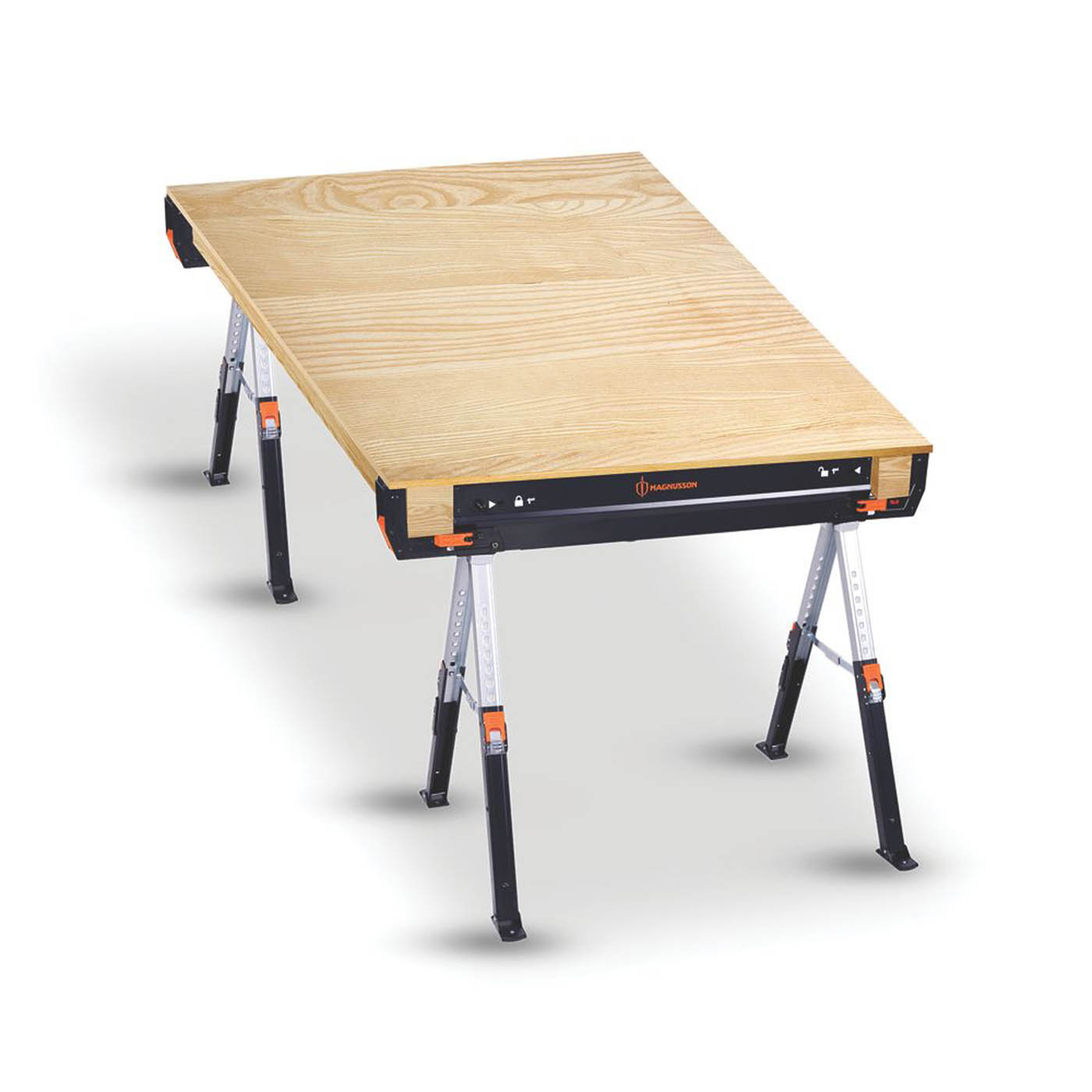 Magnusson Saw Horse Folding Adjustable Height Extendable Support Arms 980mm - Image 5