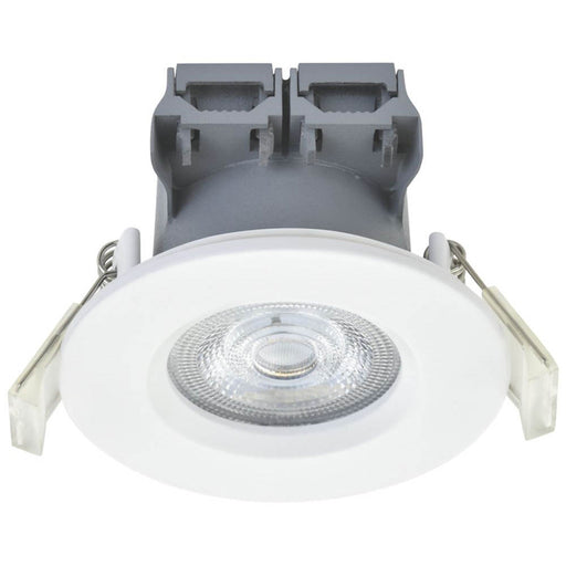 Downlights LED Ceiling Spot Lights Dimmable Screwless Fixed White 400Lm 10 Pack - Image 1