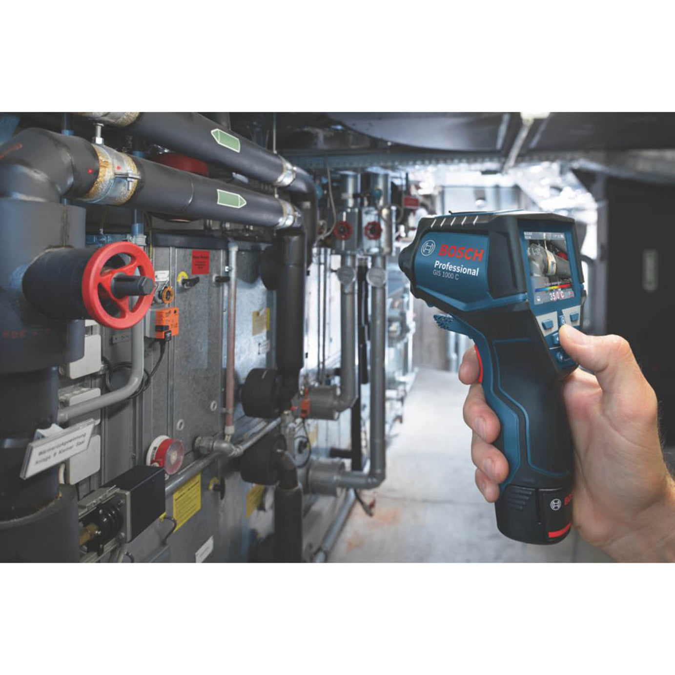 Bosch Infrared Thermometer GIS 1000 C Professional 0601083370 Non-Contact LCD - Image 5