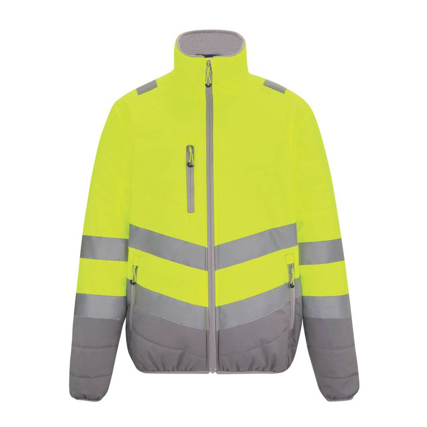 Regatta Hi Vis Jacket Mens Yellow Waterproof Thermal X Large 50.4in Chest - Image 1