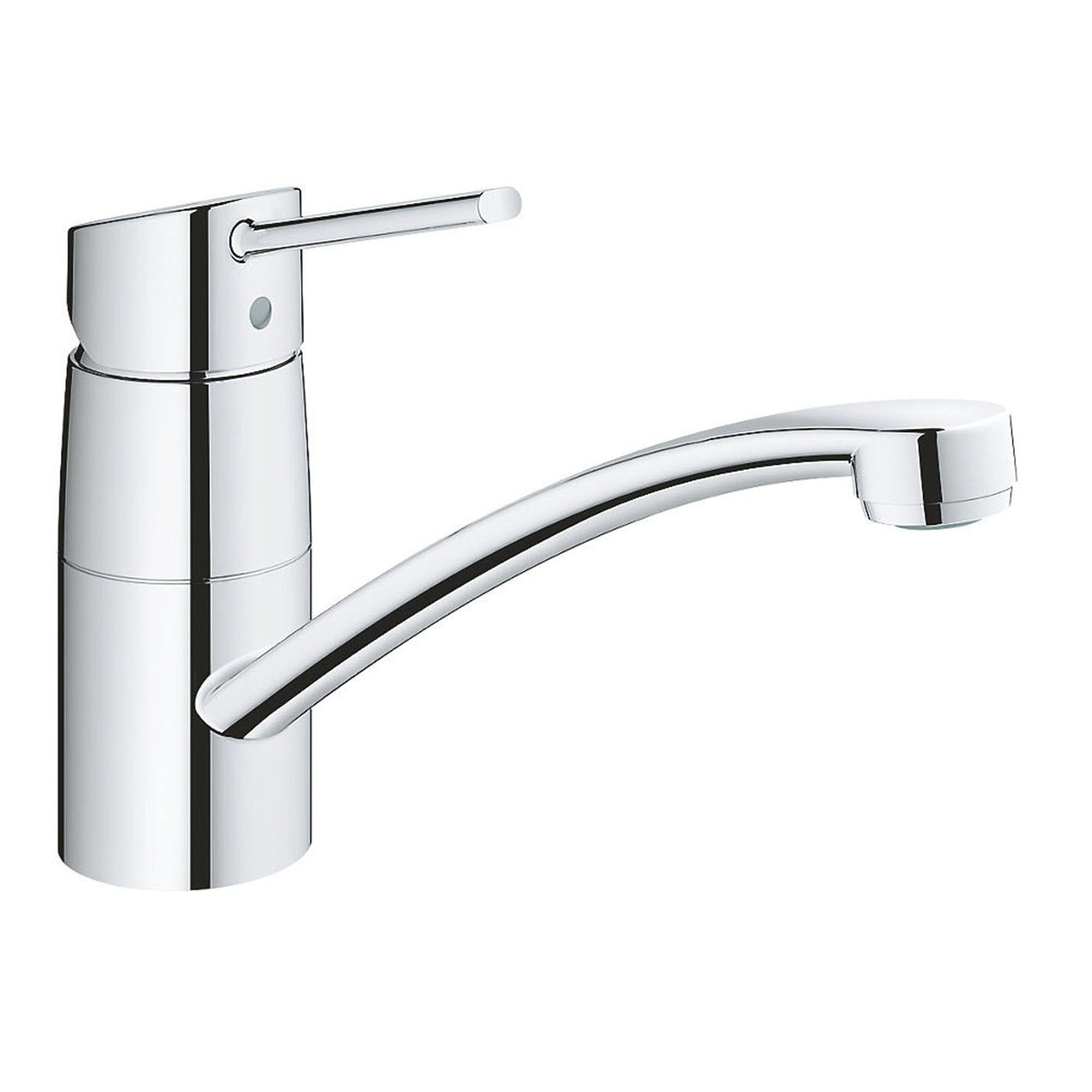 Grohe Kitchen Tap Mono Mixer Swift Chrome Brass Single Lever Swivel Spout 10 Bar - Image 1