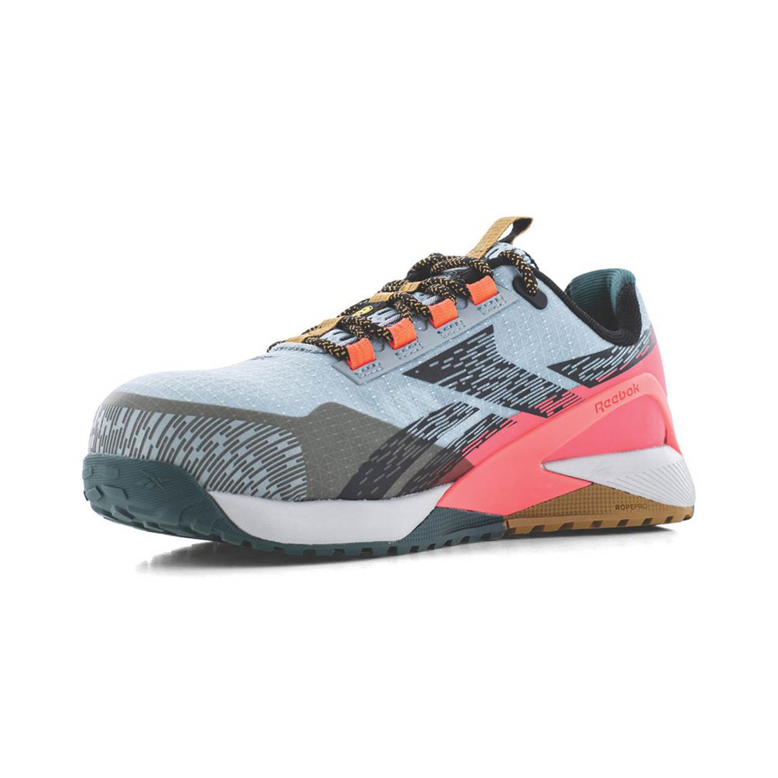 Reebok Safety Trainers Womens Wide Fit Grey Pink Boots Composite Toe Size 6 - Image 5