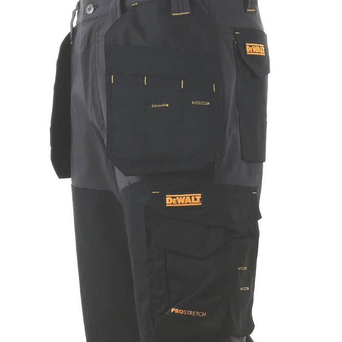 DeWalt Memphis Work Trousers Grey/Black 34" W 31" L - Image 4