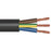 Time 3183Y Black 3-Core 1mm² Flexible Cable 25m Drum - Image 1