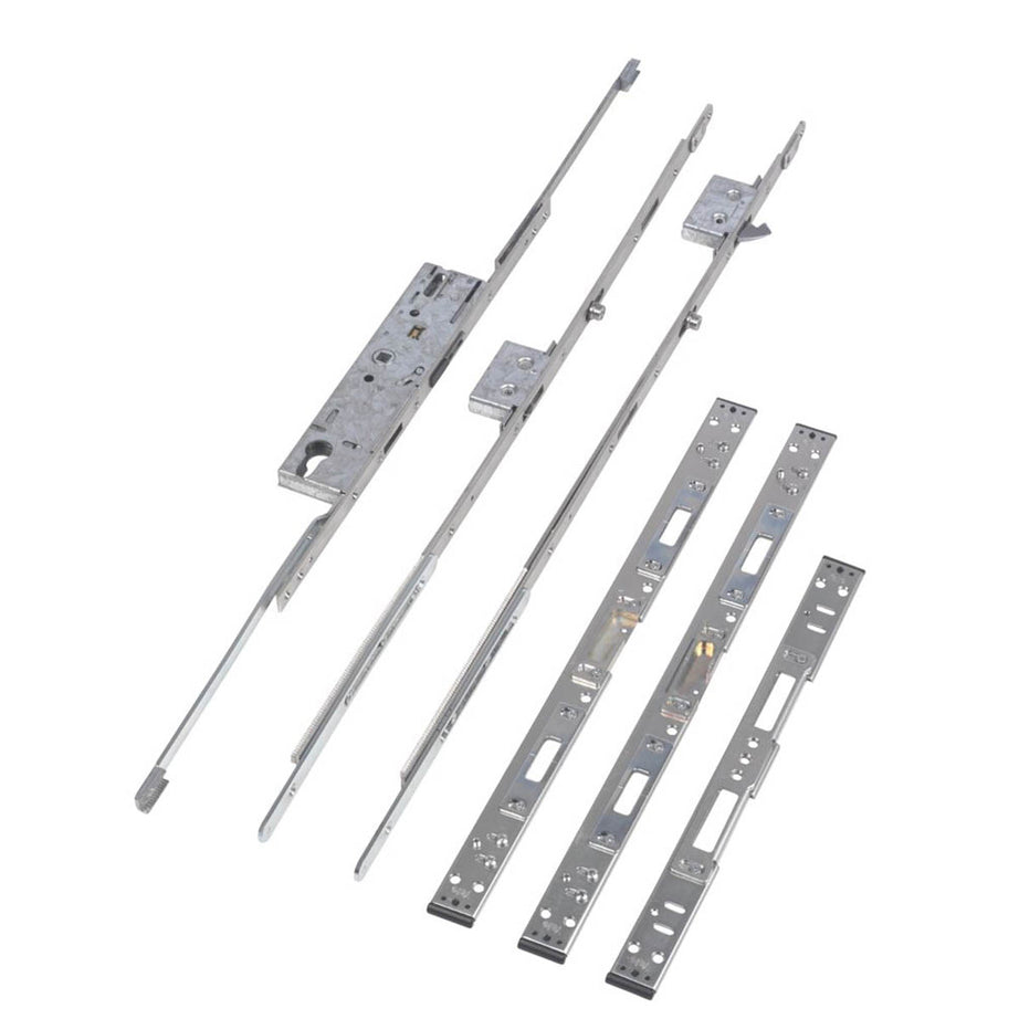Yale Doormaster Pro Silver Adjustable Replacement uPVC Door Lock 53mm Case - 35mm Backset - Image 1