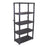 Essentials  5-Tier Polypropylene Garage Shelving Unit 850mm x 400mm x 1900mm - Image 1