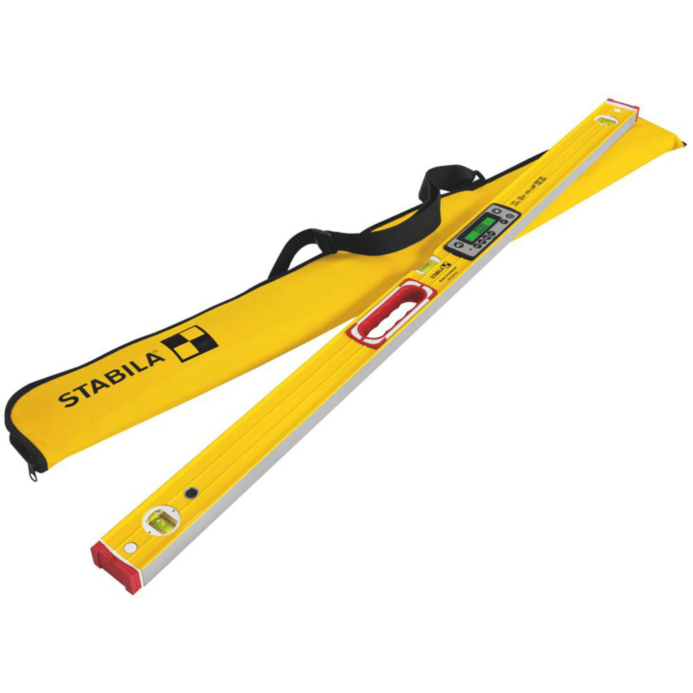 Stabila Electronic Spirit Level TECH 196 DL LCD Display Water Resistant 122cm - Image 1