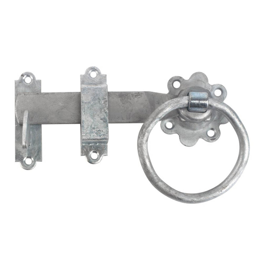 GateMate Side Gate Kit 5 Pieces Hinges Latch Galvanised Steel Rust Resistant - Image 3
