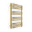 Terma Towel Rail Radiator Electric Brass Curved Bathroom Warmer (H)76x(W)50cm - Image 1