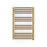 Terma Towel Rail Radiator Electric Brass Curved Bathroom Warmer (H)76x(W)50cm - Image 2